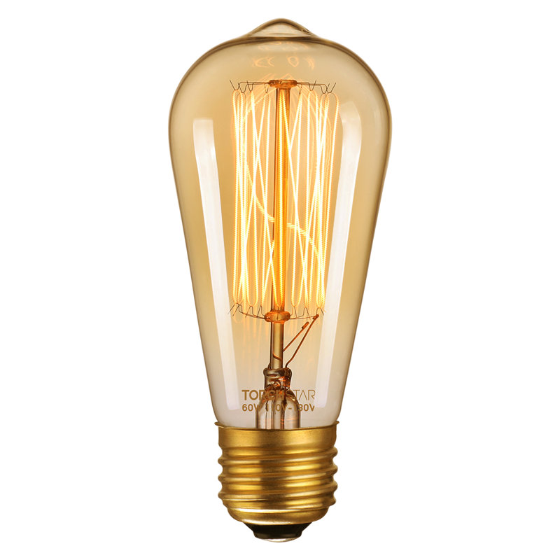 TORCHSTAR 60 watts (équivalent de 60 watts), ampoule incandescente ST64
